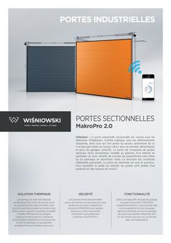 Portes sectionnelles MakroPro 2.0