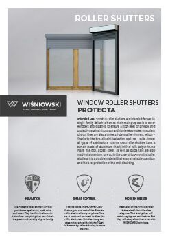 PROTECTA window roller shutters