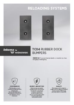 TC04 rubber dock bumpers