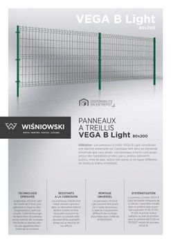 Panneaux a treillis VEGA B Light 80x200