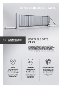 Portable gate PI 95