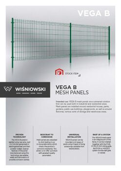 VEGA B mesh panels