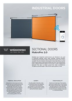 MakroPro 2.0 sectional doors