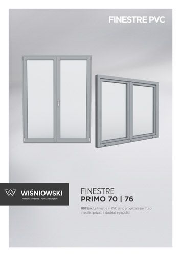 Finestre PVC PRIMO 70 | 76