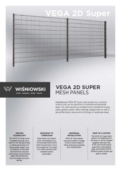 VEGA 2D Super mesh panels