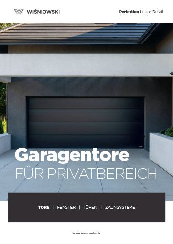 Garagentore für Privatbereich