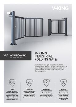 V-KING industrial folding gate