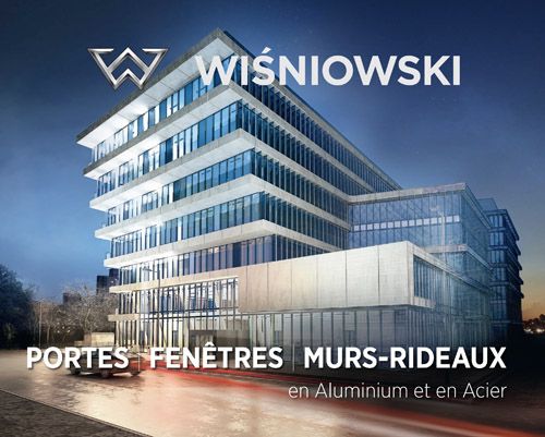 Portes, fenêtres, murs-rideaux en Aluminium et en Acier