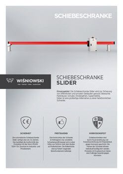 Schiebeschranke SLIDER