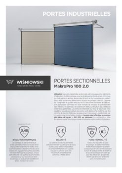 Portes sectionnelles MakroPro 100 2.0